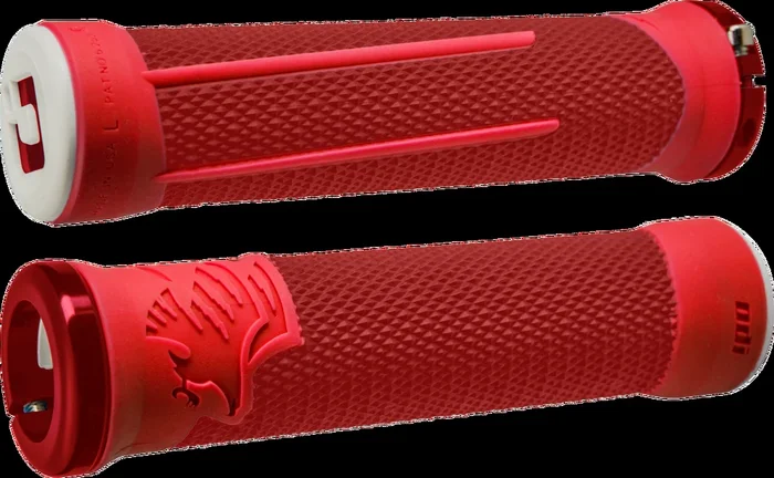 ODI AG-2 MTB/BMX GRIPS RED/FIRE RED W/RED