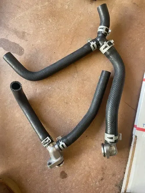OEM Kawasaki KX250 Radiator hoses and fittings KX 250 2024 NEW kx250f #1
