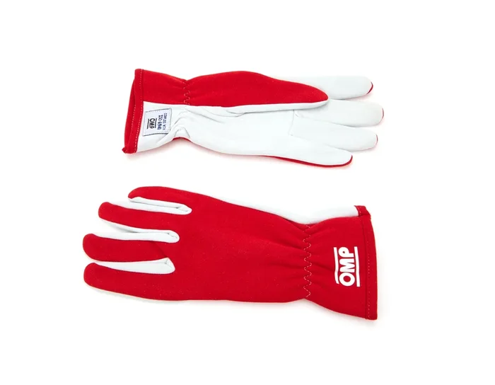 OMP Rally Gloves – Red