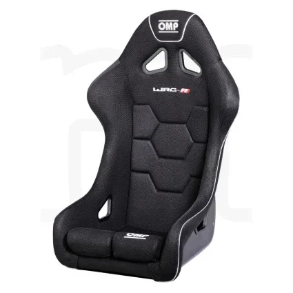 OMP WRC-R Fiberglass Seat – Black – X-Large