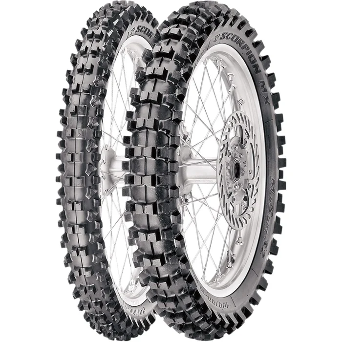 Pirelli – Powersports Scorpion™ MX32 Mid Soft Tire – Front – 80/100-21 – 51M 2588300