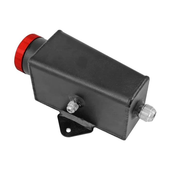 Power Steering Tank Firewall Mount (Right Inlet) – Red Cap