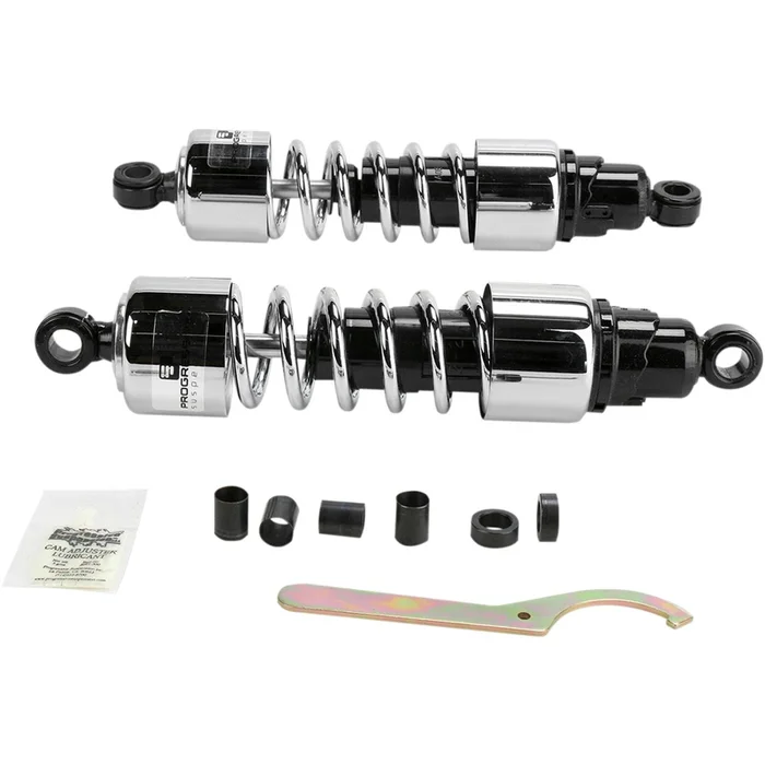 Progressive Suspension Shocks – 412 Series – Chrome – 12 ” – Heavy Duty [MPN: 412-4234C]