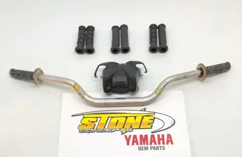 PROTAPER 5D3-10 HANDLEBARS 1 1/8″ FATBARS FAT BARS YAMAHA YFZ450R + FREE GRIPS