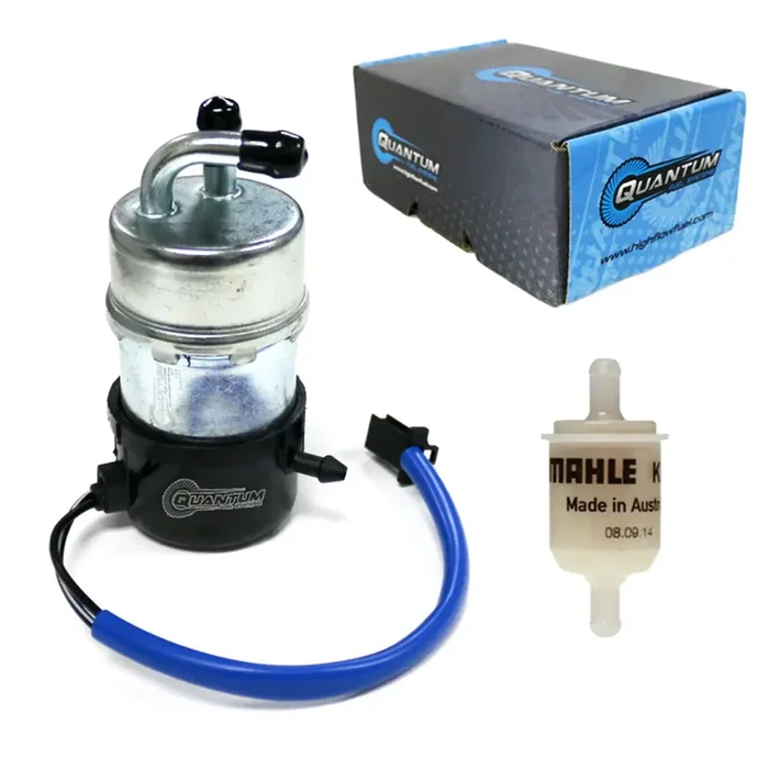 QFS Electric Fuel Pump w/ Fuel Filter, HFP-183-F