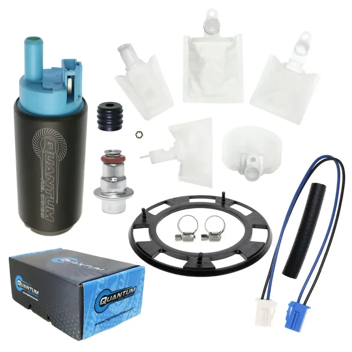 QFS In-Tank EFI Fuel Pump w/ Regulator & Tank Seal, HFP-382S-URT2