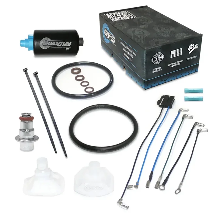 QFS In-Tank EFI Fuel Pump w/ Regulator & Tank Seal, HFP-386-URT2