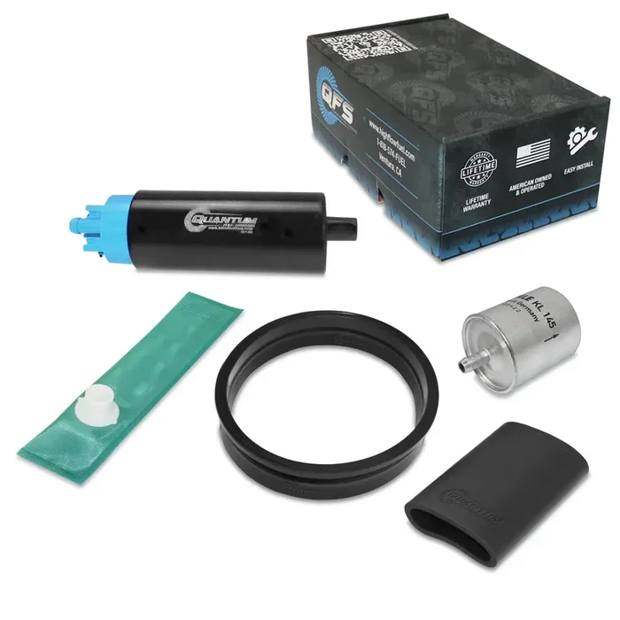 QFS In-Tank Fuel Pump w/ Genuine Mahle Filter + Tank Seal, HFP-439-T35F