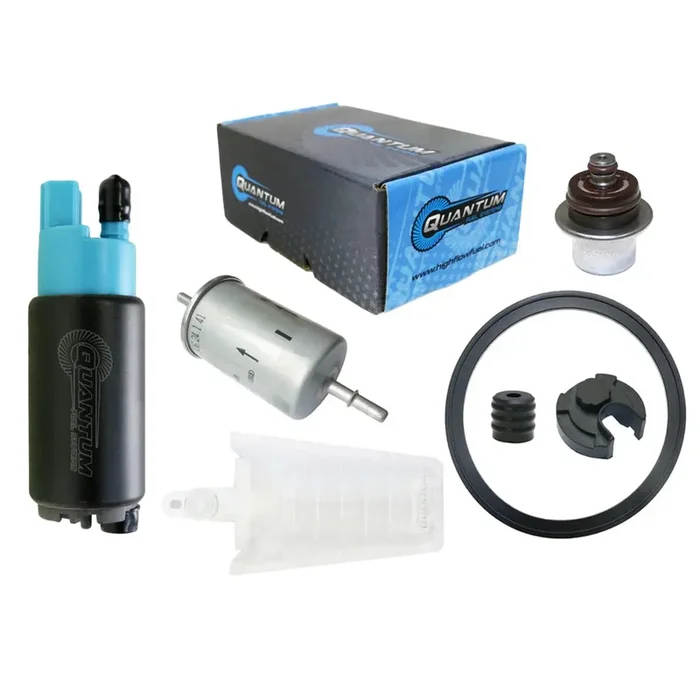 QFS In-Tank Fuel Pump w/ Regulator & Filter, HFP-382-P2F