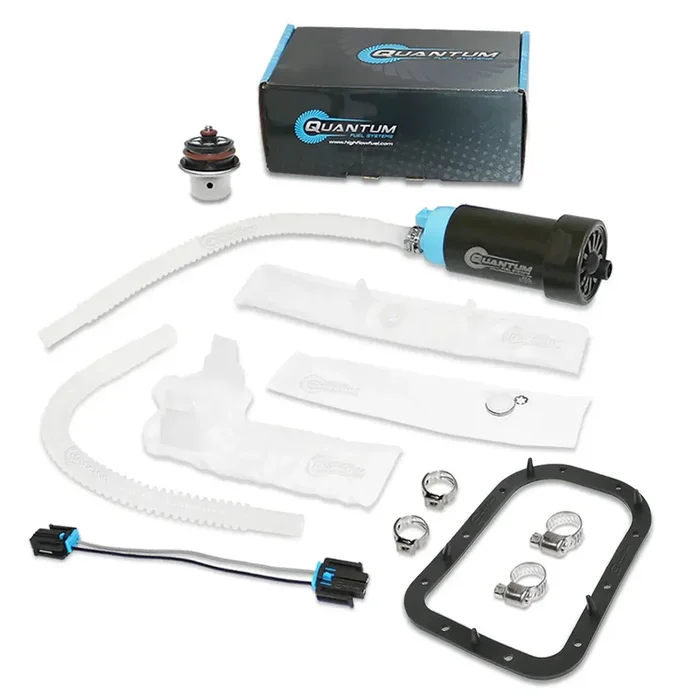 QFS In-Tank Fuel Pump w/ Regulator & Tank Seal, HFP-370HD-RT24