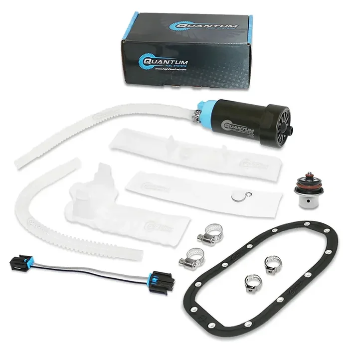 QFS In-Tank Fuel Pump w/ Regulator & Tank Seal, HFP-370HD-RT7
