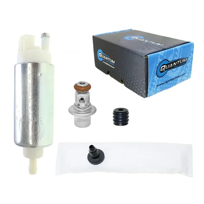 QFS OEM Replacement In-Tank EFI Fuel Pump w/ Fuel Pressure Regulator, Strainer, HFP-404-R4