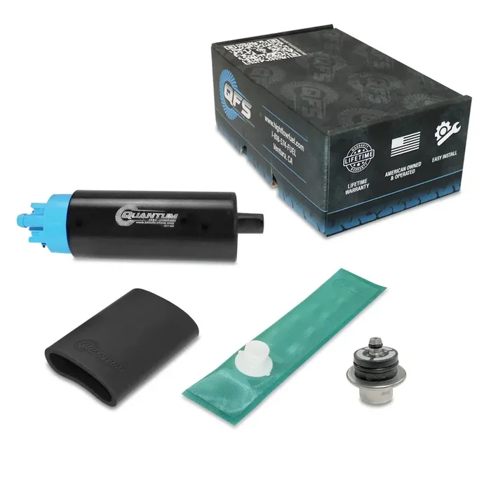 QFS OEM Replacement In-Tank EFI Fuel Pump w/ Fuel Pressure Regulator, Strainer, HFP-439-R