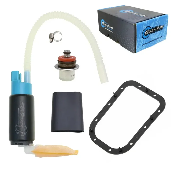 QFS OEM Replacement In-Tank EFI Fuel Pump w/ Fuel Pressure Regulator, Tank Seal, Strainer, HFP-382-HDR2T3