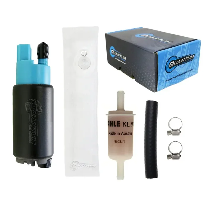 QFS OEM Replacement In-Tank EFI Fuel Pump w/ Genuine Mahle Filter, Strainer, HFP-382-DF2