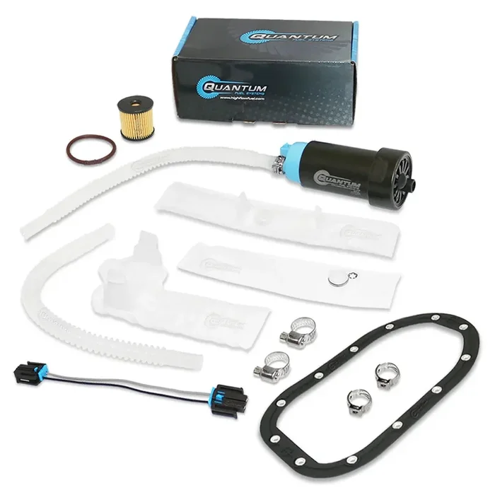 QFS OEM Replacement In-Tank EFI Fuel Pump w/ Tank Seal, Fuel Filter, Strainer, HFP-370HD-T7F