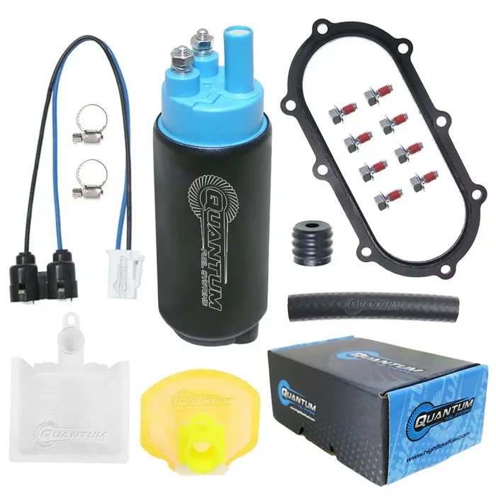 QFS OEM Replacement In-Tank EFI Fuel Pump w/ Tank Seal, Strainer, HFP-384-UT