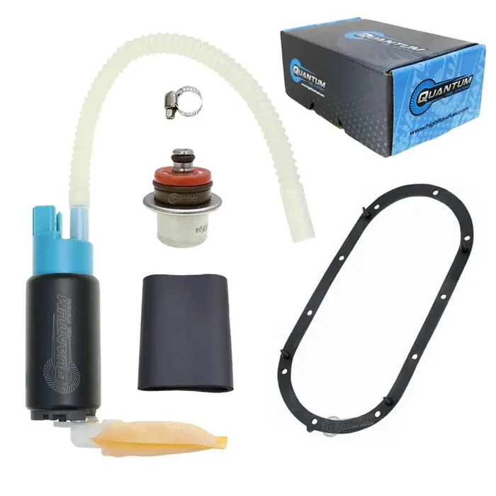 QFS OEM Replacement In-Tank EFI Fuel Pump with Fuel Pressure Regulator, Tank Seal, Strainer, HFP-382-HDR2T