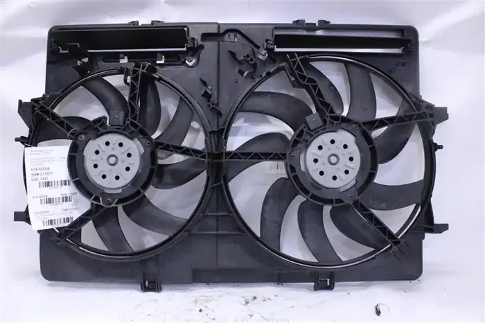 RADIATOR FAN ASSEMBLY Audi A6 2012 12 2013 13 2.0L – 1087113