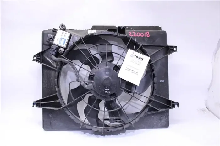 RADIATOR FAN ASSEMBLY Sonata Sonata Hybrid Optima 13 14 15 16 – 1107190