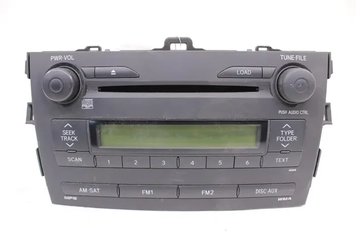RADIO Toyota Corolla 2009 09 – 1013038