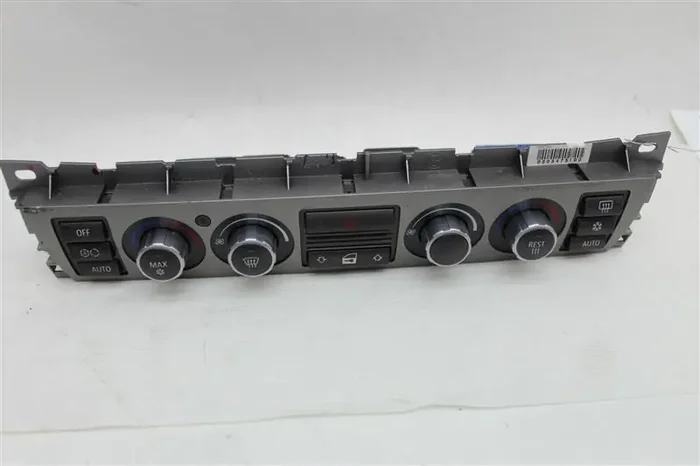 REAR TEMPERATURE CONTROLS 750i 750il 750LI 760li Alpina B7 06-08 – 1044093