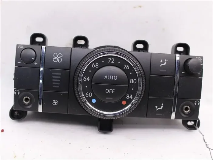 REAR TEMPERATURE CONTROLS Gl320 Gl350 Gl450 Gl550 ML320 ML350 06-11 – 905616