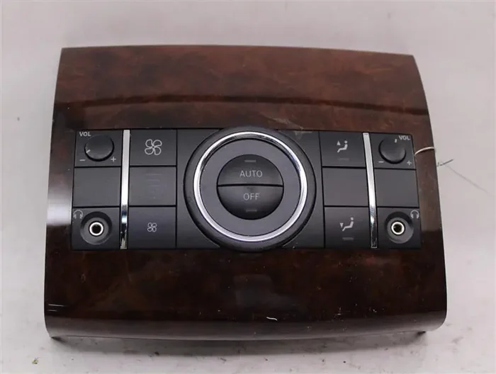 REAR TEMPERATURE CONTROLS Mercedes-Benz R350 R500 2006 06 – 967344