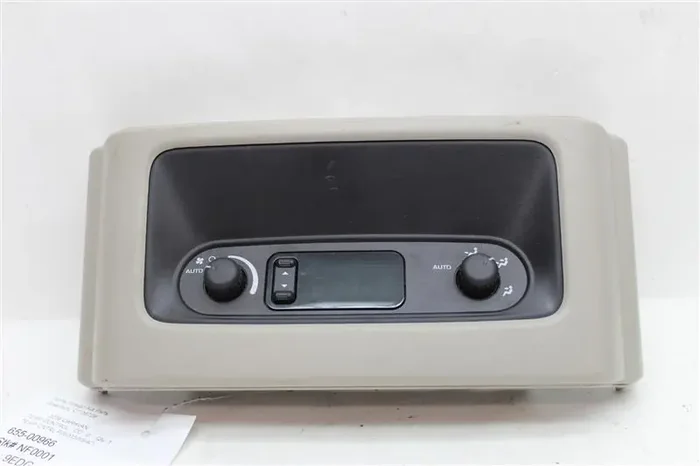 REAR TEMPERATURE CONTROLS Town & Country Caravan Voyager 01-07 – 982519