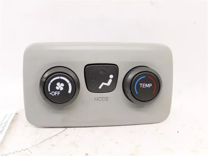 REAR TEMPERATURE CONTROLS Toyota Sienna 11 12 13 14 – 923345