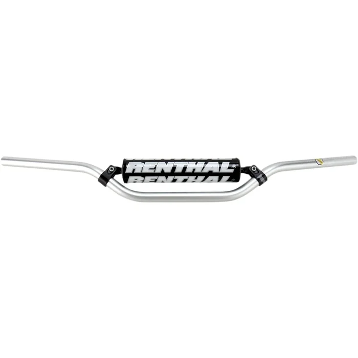 RENTHAL 0601-1493 966-05-SI-01-185 7/8 ” Off-Road Handlebar — Reed/Windham/Moto/Enduro/MX Handlebar – 7/8 ” – 966 – Reed/Windham – Silver
