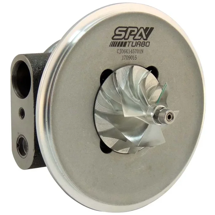 Replacement/upgrade turbocharger cartridge CHRA Billet for VW Jetta Tiguan Audi A3 Q3 1.8 / 2.0 Tsi – optimized billet compressor wheel design