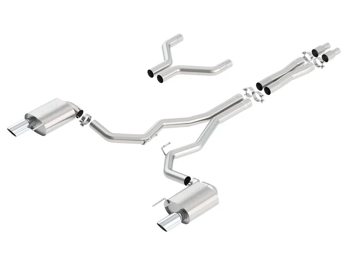 S-Type 3 ” Cat-Back Exhaust for Mustang 5.0L GT 2015-17 | #140629 | Borla