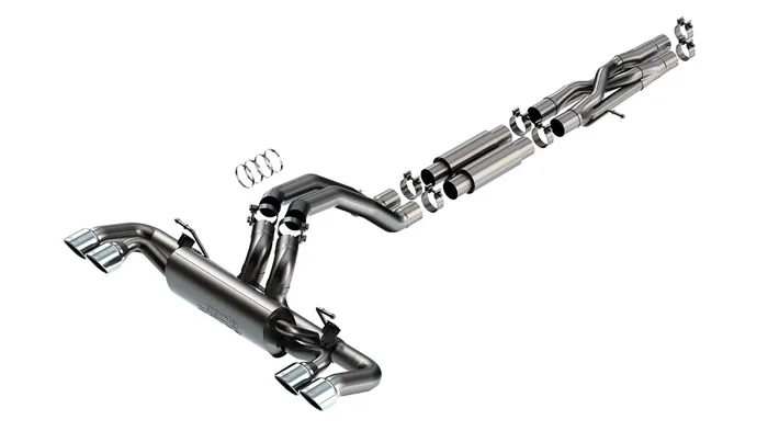 S-Type Cat-Back Exhaust for Jeep Wrangler Rubicon 392 6.4L 2021+ | #140892 | Borla