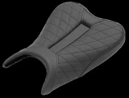 SADDLEMEN Track Fits Seat – Lattice Stitch – Black – Ninja 400 ’18-’22 0810-K079