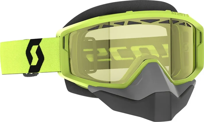 Scott 51-5603 278606-1017029 PRIMAL SNOWCROSS GOGGLE YELLOW/BLACK YELLOW LENS