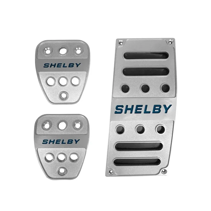 Shelby Manual Pedal Kit (Billet Aluminium) for Mustang 2005-23 | #5S3Z-2457-9735M | Drake Muscle Cars