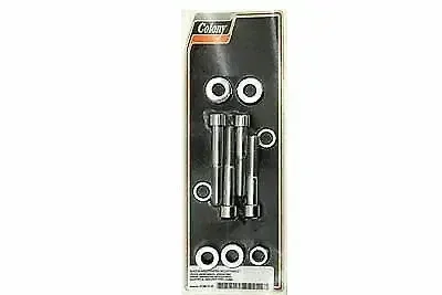 Shock Mount Kit Chrome for Harley Davidson by V-Twin