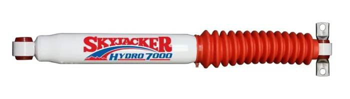 Skyjacker Hydro 7000 Twintube Shock – 13.71 in Compressed / 22.58 in Extended – 2.01 in OD – White Powder Coat H7018