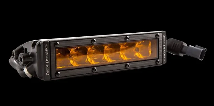 Stage Series 6 ” SAE/DOT Amber Light Bar (one) by Diode Dynamics