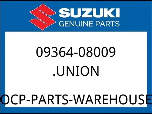 Suzuki OEM Part 09364-08009 UNION, BREATHER