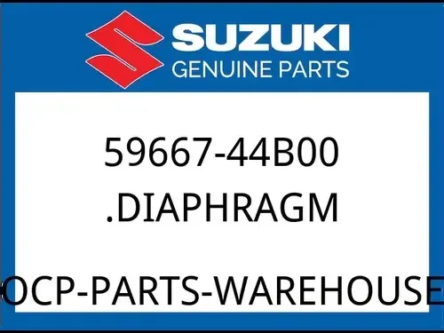 Suzuki OEM Part 59667-44B00 DIAPHRM