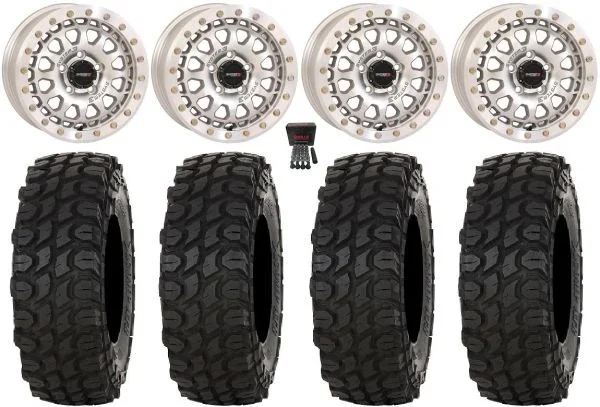 System 3 SB-6 15″ Wheels Mh (6+1) 35″ XComp ATR Tires CFMoto UForce U10 Pro / U10 XL Pro / ZForce Z10 / Z10-4