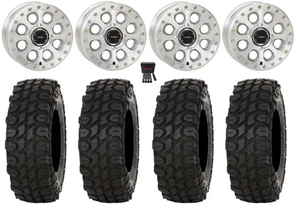 System 3 SB-7 15″ Wheels Mh (6+1) 35″ XComp ATR Tires Polaris RZR XP 1000 / PRO XP / Ranger XP 900/1000
