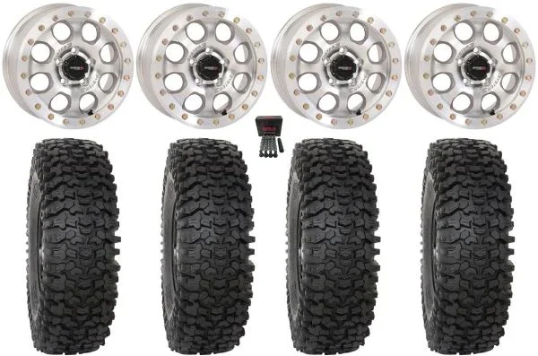 System 3 SB-7 15″ Wheels Mh (6+1) 37″ RC500S Sticky Tires Polaris RZR Turbo R & Pro R Ranger 1500 Xpedition