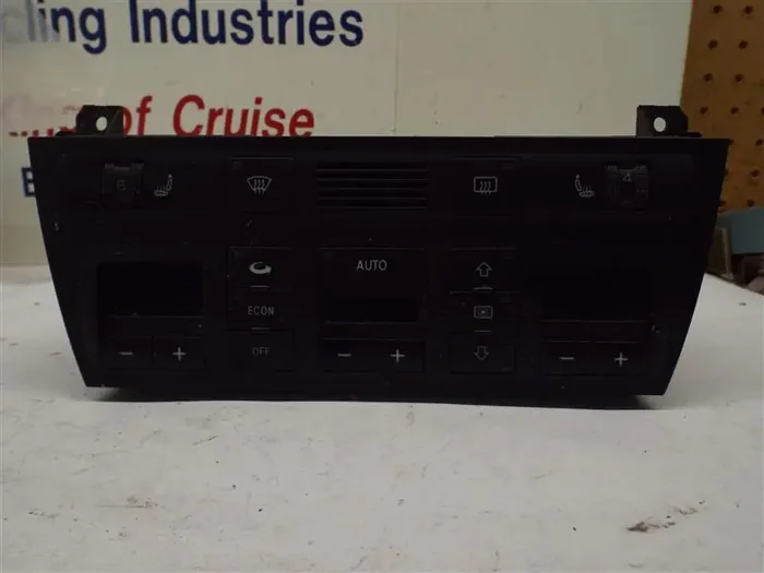 Temp Climate AC Heater Control Audi A6 Allroad S6 1999 99 2000 00 2001 01 02 – MRK189301