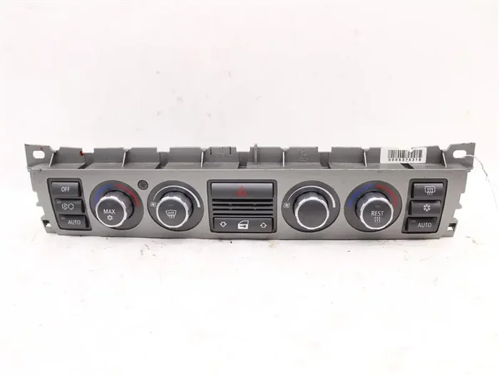 Temp Climate AC Heater Control BMW Alpina 760i 750i 2006 06 2007 07 08 – 974907
