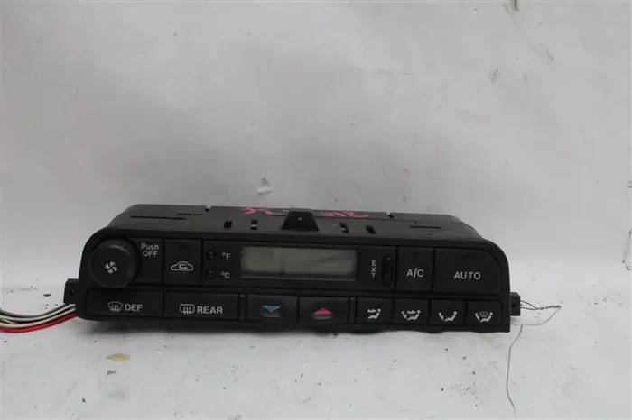 Temp Climate AC Heater Control Jaguar XK8 XJ8 XJ6 95 96 97 98 99 00 01 02 – 06 – 1085244
