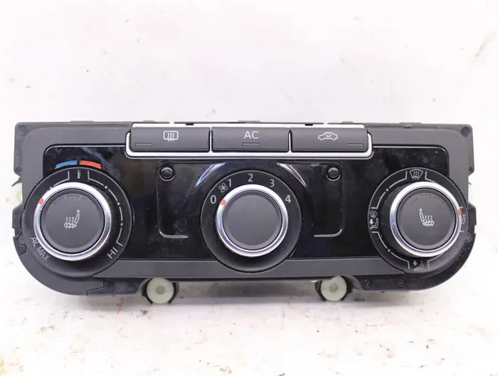 Temp Climate AC Heater Control Jetta Golf CC 2011 11 2012 12 13 14 – 925212
