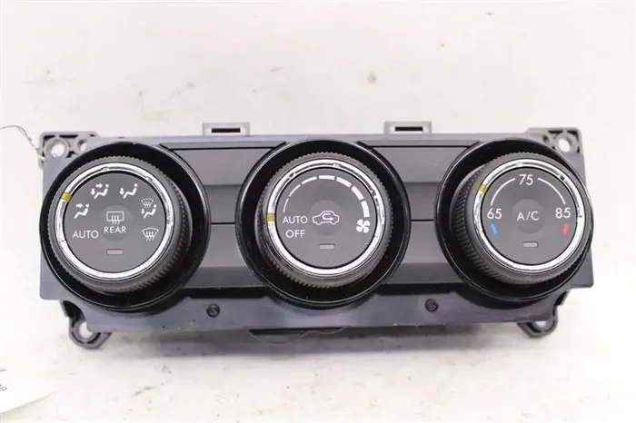 TEMPERATURE CONTROLS Impreza XV Crosstek 2012 12 2013 13 – 1007287